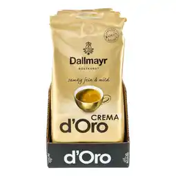 Netto Marken-Discount Dallmayr crema doro ganze kaffeebohnen 1 kg, 4er pack Angebot