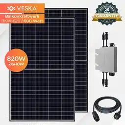 Netto Marken-Discount Veska® premium- balkonkraftwerk 820w/600w Angebot