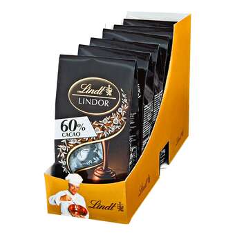 Netto Marken-Discount Lindt lindor dark 60% beutel 99 g, 6er pack Angebot