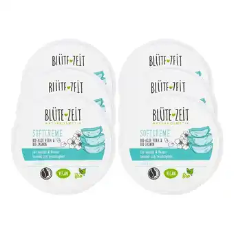 Netto Marken-Discount Blütezeit softcreme bio-aloe vera & bio-jasmin 200 ml, 6er pack Angebot