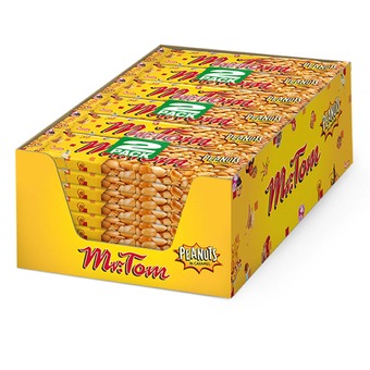 Netto Marken-Discount Mr. tom erdnuss-snack 2 x 40 g, 24er pack Angebot