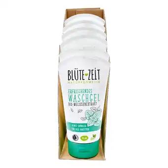 Netto Marken-Discount Blüte-zeit waschgel melisse 150 ml, 6er pack Angebot