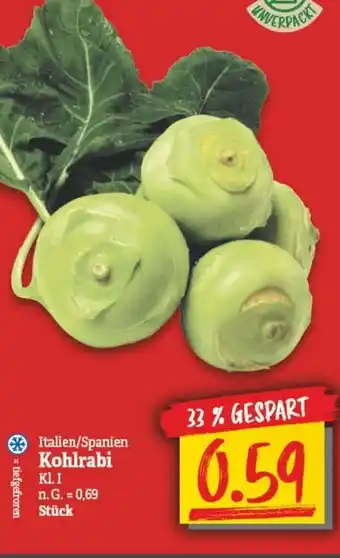 NP Discount Kohlrabi Angebot