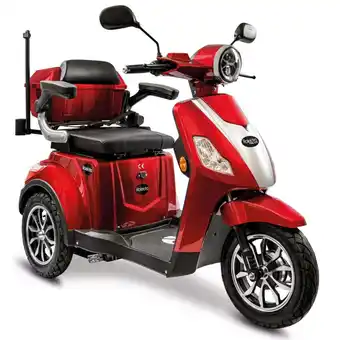 Netto Marken-Discount Rolektro, e-trike 15 v.3 lithium, rot, 60-30ah akku, 1000 watt Angebot