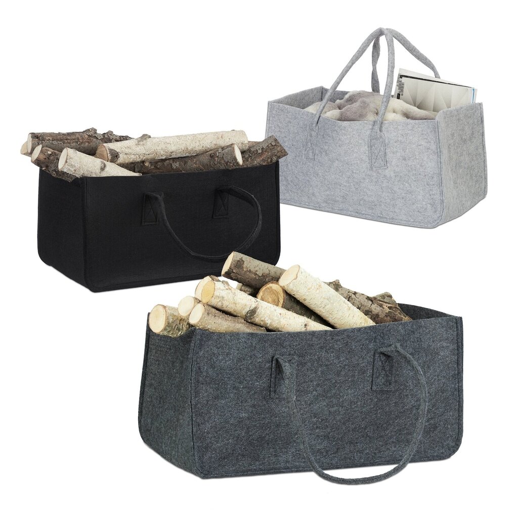 Relaxdays filzkörbe 3er set Angebot bei Netto MarkenDiscount