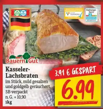 NP Discount Bauern Gut Kasseler-Lachsbraten 1kg Angebot