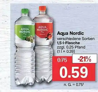 Famila Nord West Aqua nordic verschiedene sorten Angebot