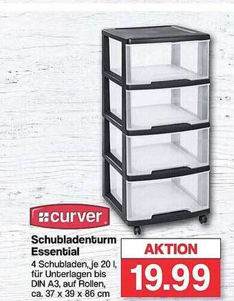 Famila Nord West Curver schubladenturm essential Angebot