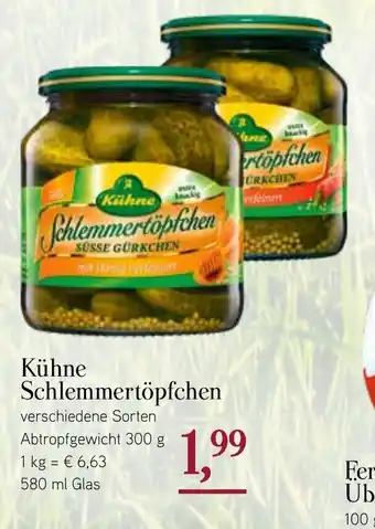 Dornseifer Kühne Schlemmertöpfchen 580ml Angebot