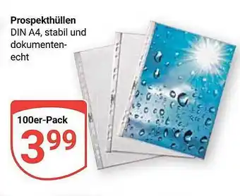 Globus Prospekthüllen Angebot