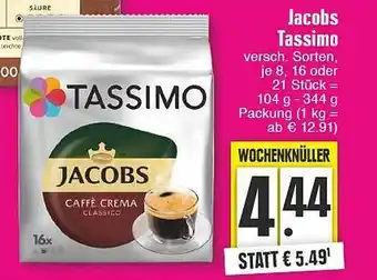 Edeka Jacobs tassimo Angebot