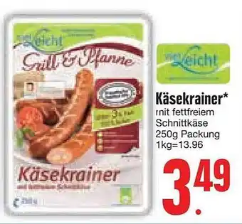 Edeka Leicht käsekrainer Angebot