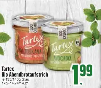 Edeka Tartex bio abendbrotaufstrich Angebot