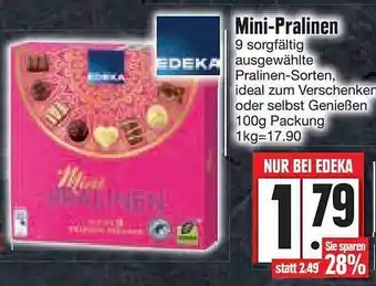 Edeka Edeka mini-pralinen Angebot