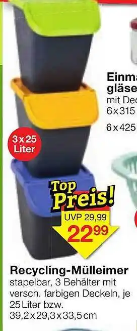 Jawoll Recycling-mülleimer Angebot