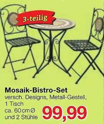 Jawoll Mosaik-bistro-set Angebot