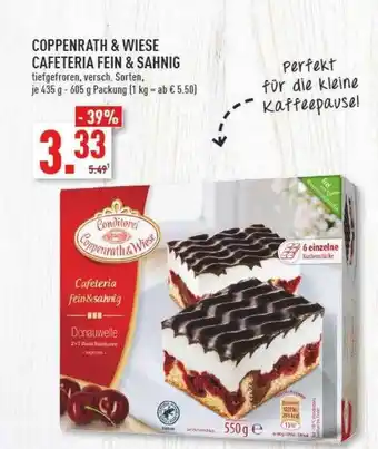 Marktkauf Coppenrath & wiese cafeteria fein & sahnig Angebot