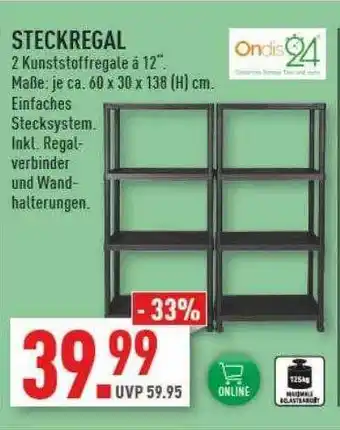 Marktkauf Steckregal ondis 24 Angebot