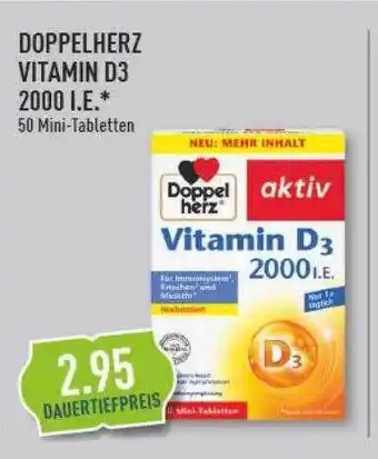 Marktkauf Doppelherz vitamin d3 2000 i.e. Angebot