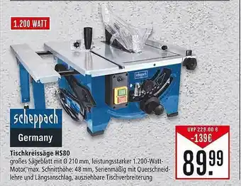 Marktkauf Tischkreissäge hs80 Angebot