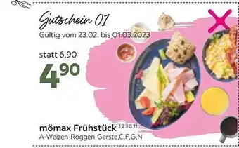 Mömax Mömax frühstück Angebot