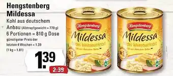 Meyer's Frischemarkt Hengstenberg mildessa Angebot