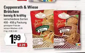 Meyer's Frischemarkt Coppenrath & wiese brötchen kernig & kräftig Angebot