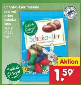 Netto Marken-Discount Schoko-eier massiv Angebot