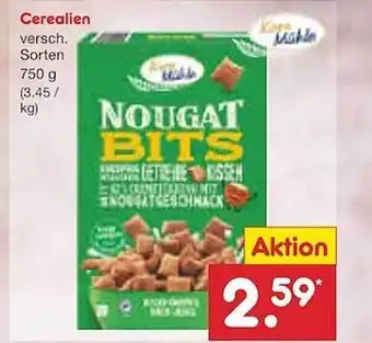 Netto Marken-Discount Cerealien versch. sorten Angebot