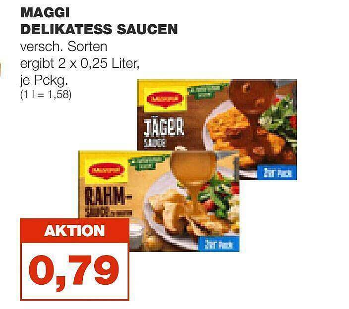 Maggi delikatess saucen Angebot bei mein real