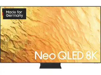 MediaMarkt Samsung gq85qn800b neo qled tv (flat, 85 zoll / 214 cm, uhd 8k, smart tv, tizen™ mit gaming hub) Angebot