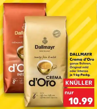 Kaufland Dallmayr Crema d'Oro 1 kg Packg. Angebot