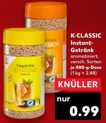 Kaufland K-Classic Instant Getränk 400 g Dose Angebot