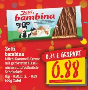 NP Discount Zetti Bambina 100g Angebot