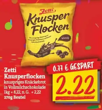 NP Discount Zetti Knusperflocken 270g Angebot