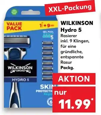 Kaufland Wilkinson Hydro 5 Angebot