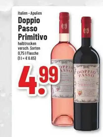 trinkgut Doppio passo primitivo Angebot