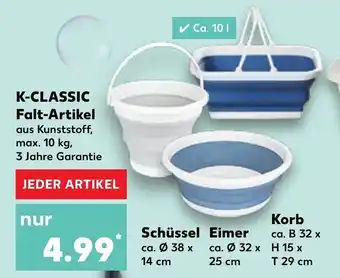 Kaufland K-Classic Falt Artikel ca. Ø 38 x 14 cm Angebot