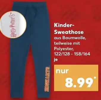 Kaufland Kinder Sweathose Angebot