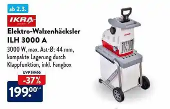 Aldi Nord Ikra elektro-walzenhäcksler ilh 3000 a Angebot