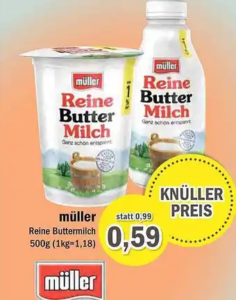 Aktiv Irma Müller reine buttermilch Angebot