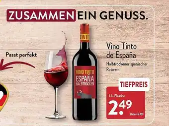 Aldi Nord Vino tinto de españa Angebot