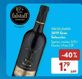 Aldi Süd Viña del asador 2019 gran selección Angebot