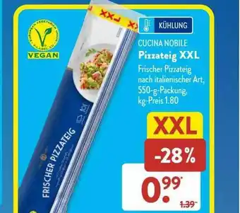 Aldi Süd Cucina nobile pizzateig xxl Angebot