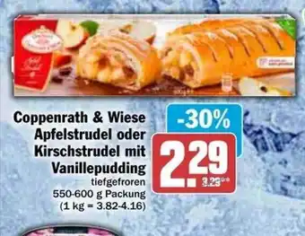 dodenhof Coppenrath & wiese apfelstrudel oder kirschstrudel mit vanillepudding Angebot