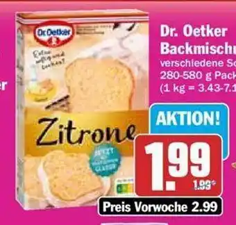 Hit Dr oetker backmischung Angebot