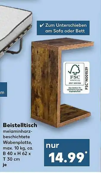 Kaufland Beistelltisch Angebot