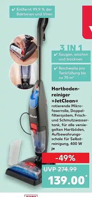 Kaufland Hartbodenreiniger „jetclean“ Angebot