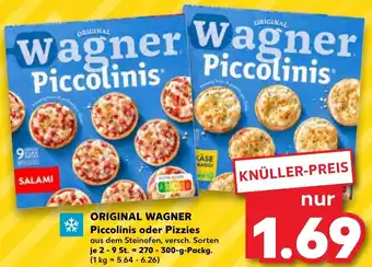 Kaufland Original Wagner Piccolinis oder Pizzies 270-300 g Packg. Angebot