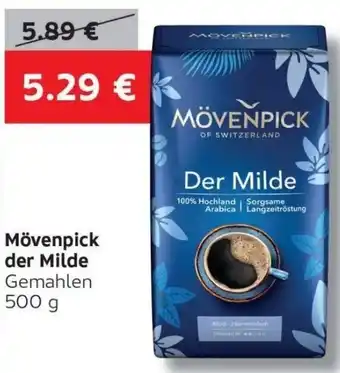 VELTA Free Shop Mövenpick der Milde Gemahlen 500 g Angebot